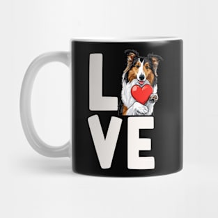 Shetland Sheepdog Love Mug